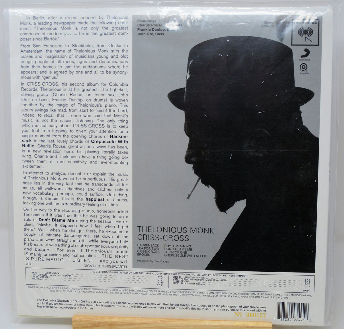 Monk, Thelonious - Criss-Cross