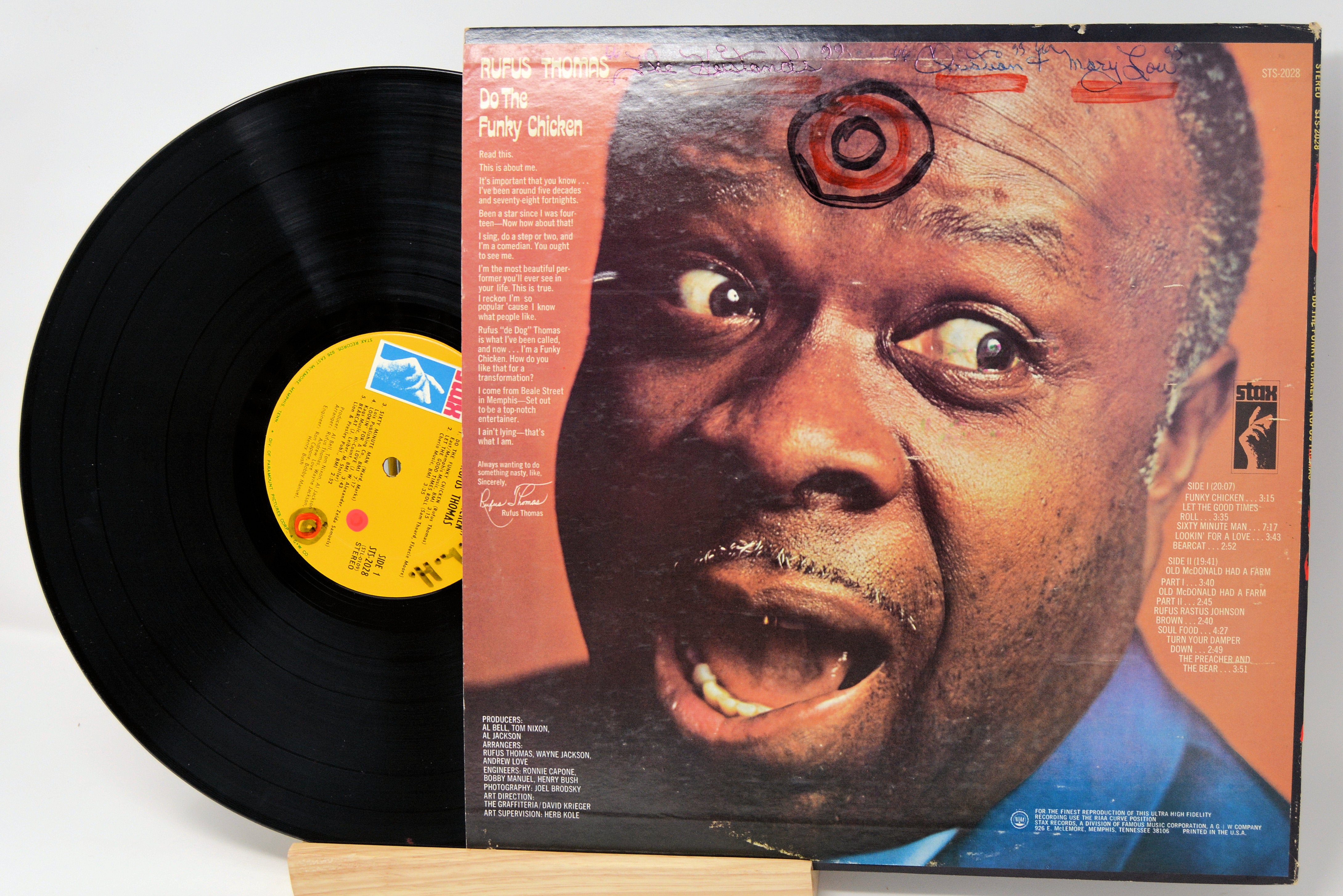 Rufus Thomas - Do The Funky Chicken, Vinyl Record Albums LP