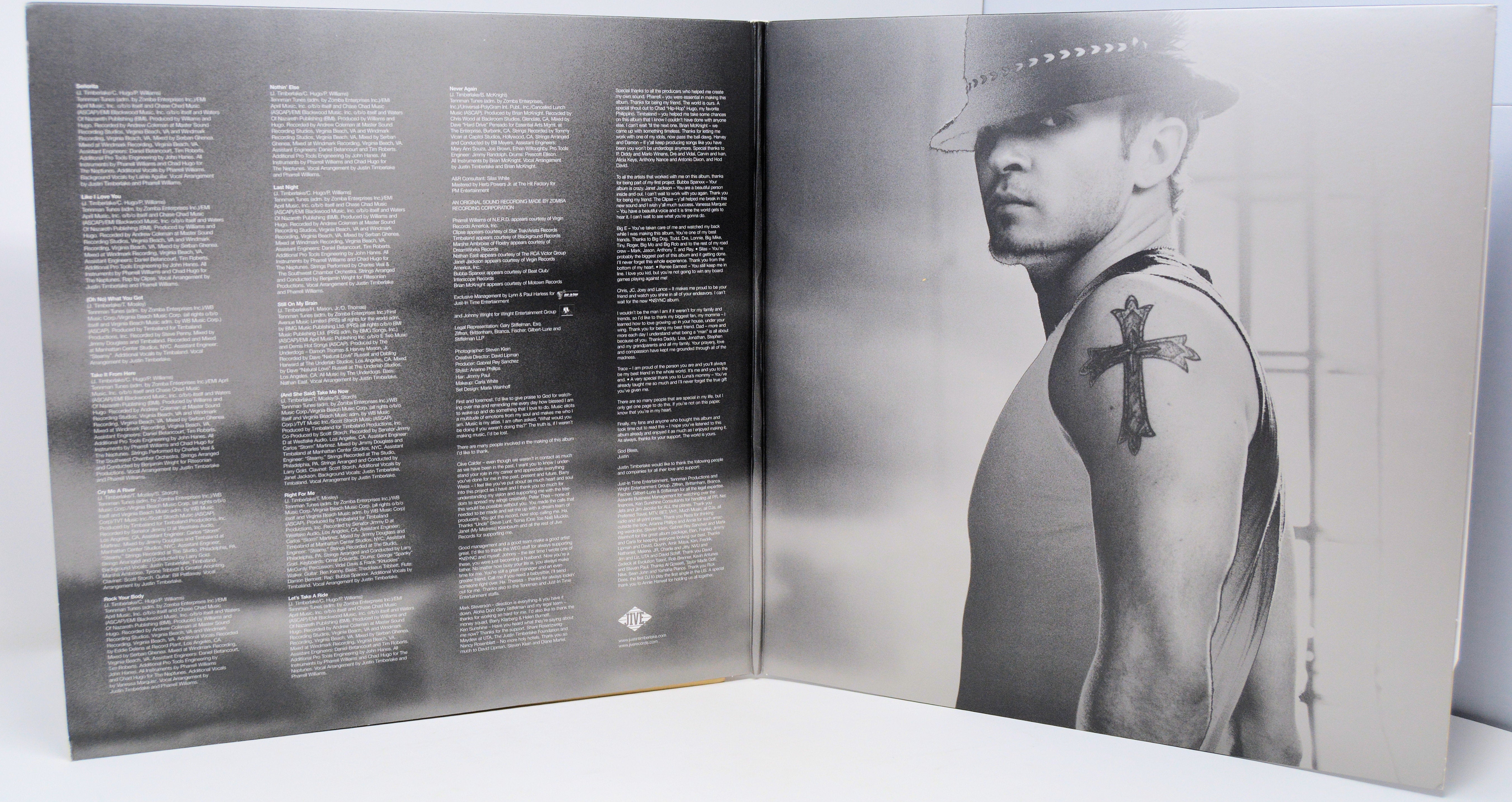 Justin Timberlake - Justified, Vinyl Record Album 2LP