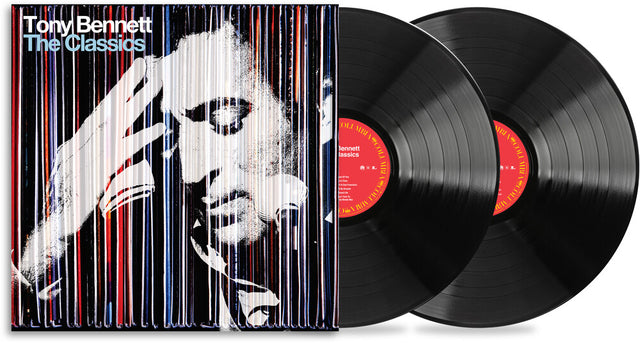 Vinyl record set with cover featuring a stylized portrait of Tony Bennett.