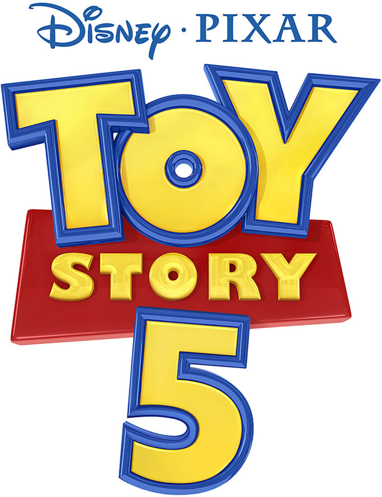 Toy Story 5 logo with Disney and Pixar branding