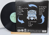 Back cover of Soon Come...Instrumentals vinyl by Asheru and Blue Black with song list