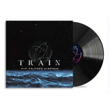 Train My Private Nation vinyl record with album cover featuring celestial and ocean imagery