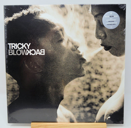 Front cover of Tricky Blowback 20th Anniversary limited edition colored vinyl LP