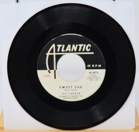 Vintage 45 RPM record with Atlantic label on a white background