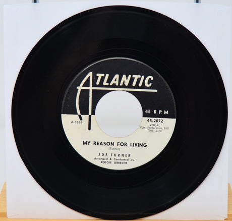 45 RPM record with Atlantic label on a white background