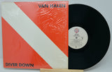 Van Halen 'Diver Down' vinyl record and cover on a white background