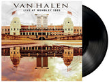 Van Halen vinyl record with 'Live at Wembley 1995' cover design.