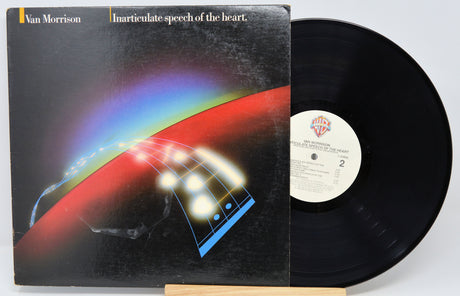 Van Morrison 'Inarticulate Speech of the Heart' vinyl record with cover