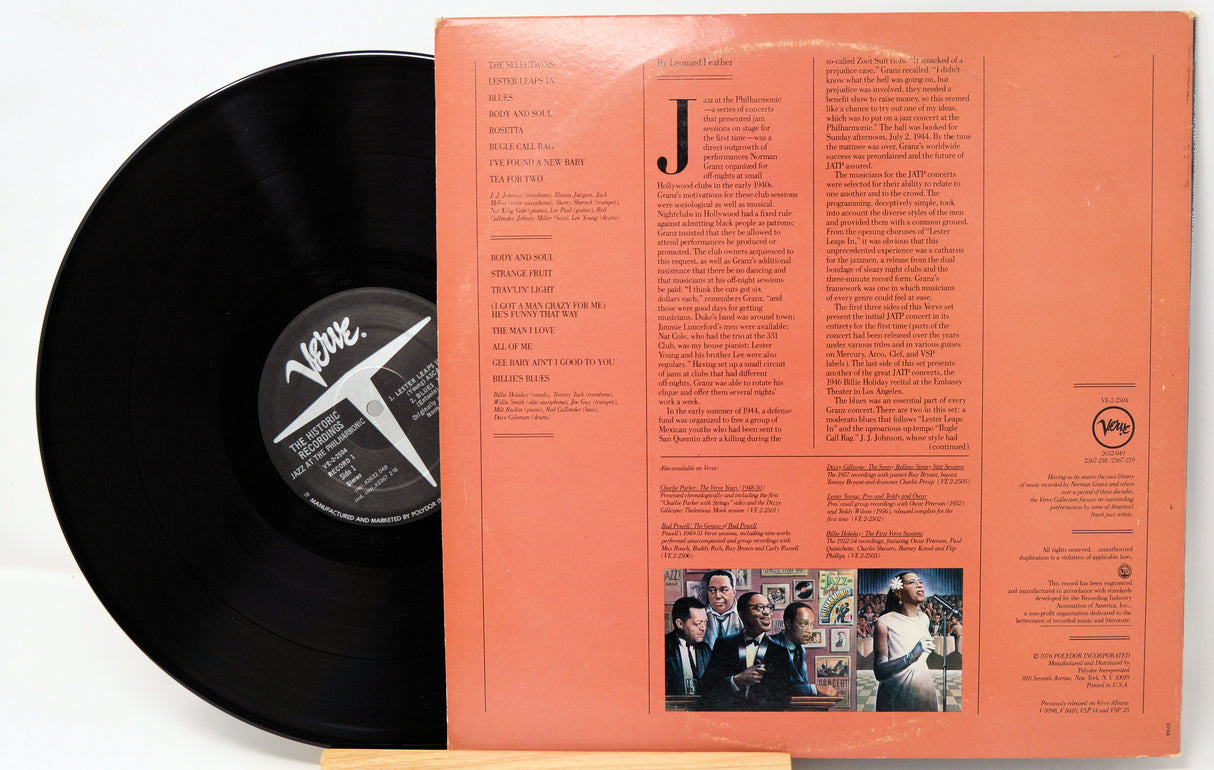 Various - Jazz At The Philharmonic