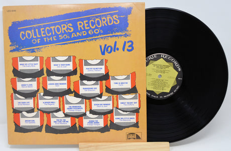 Vinyl record with a colorful cover titled 'Collectors Records of the 50s and 60s Vol. 13'.