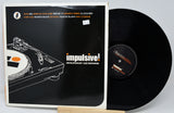 Vinyl record with a turntable illustration on the cover and 'impulsive!' branding.