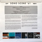 Back cover of a vinyl record with tracklist and album information.