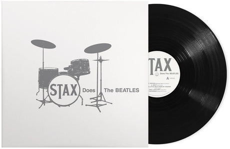the album cover for Various - Stax Does The Beatles [Black]