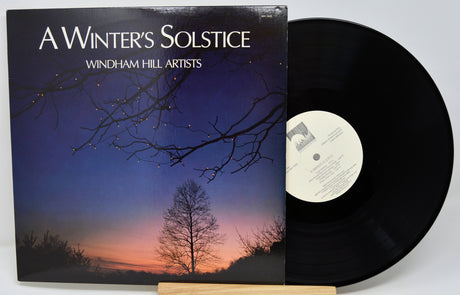 Vinyl record and cover titled 'A Winter's Solstice' by Windham Hill Artists.