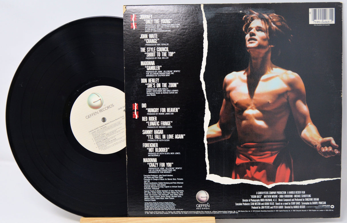 Vinyl record with cover titled 'Strange Brew: The Very Best of Cream' on a white background