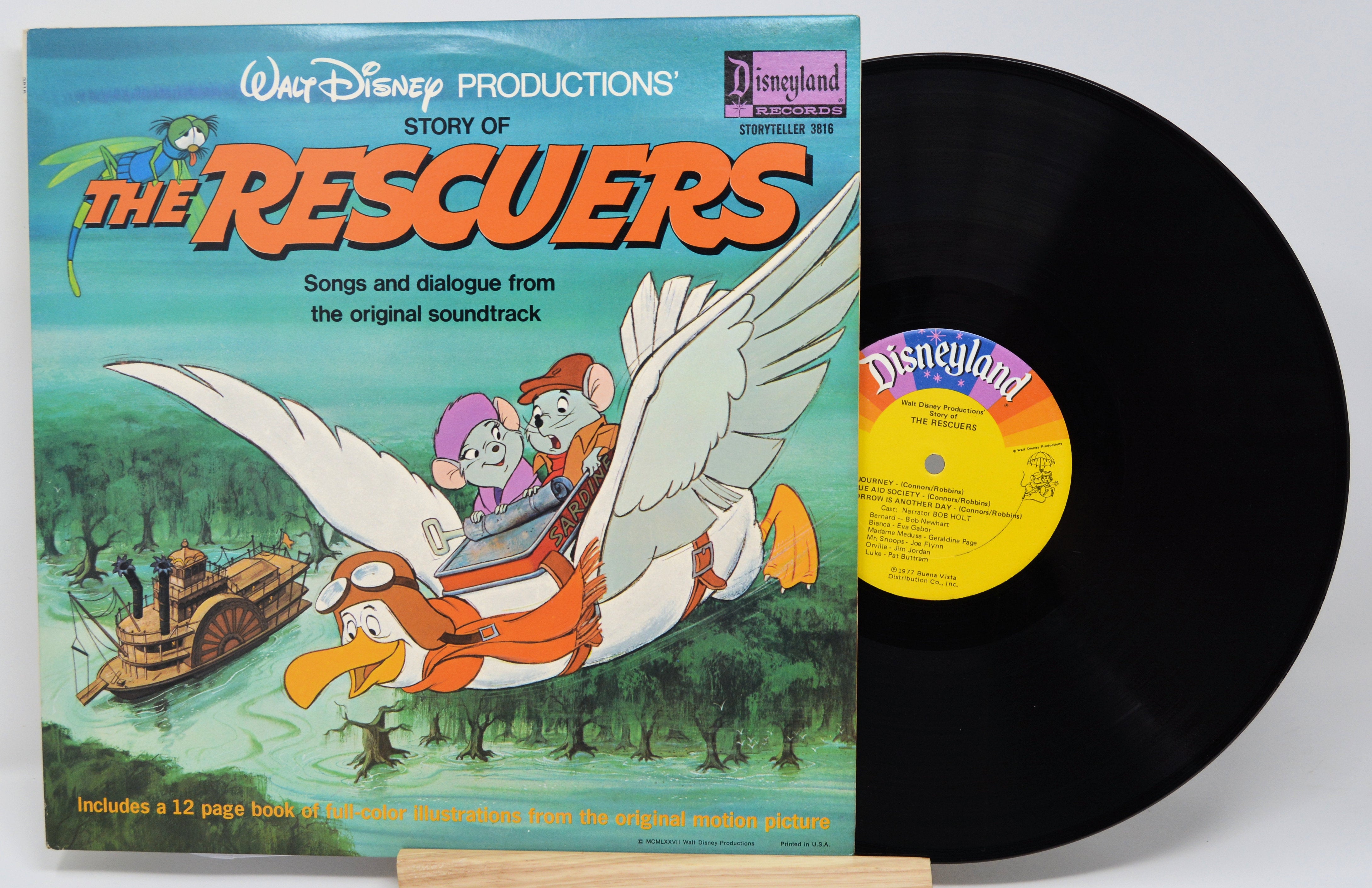 Walt Disney - The Rescuers, Vinyl Record Album LP – Joe's Albums