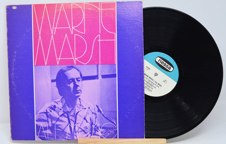 Front cover of Warne Marsh 'All Music' vinyl LP with Warne Marsh's portrait