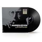 Warren Zevon Mr. Bad Example album cover and vinyl record, classic 1991 LP