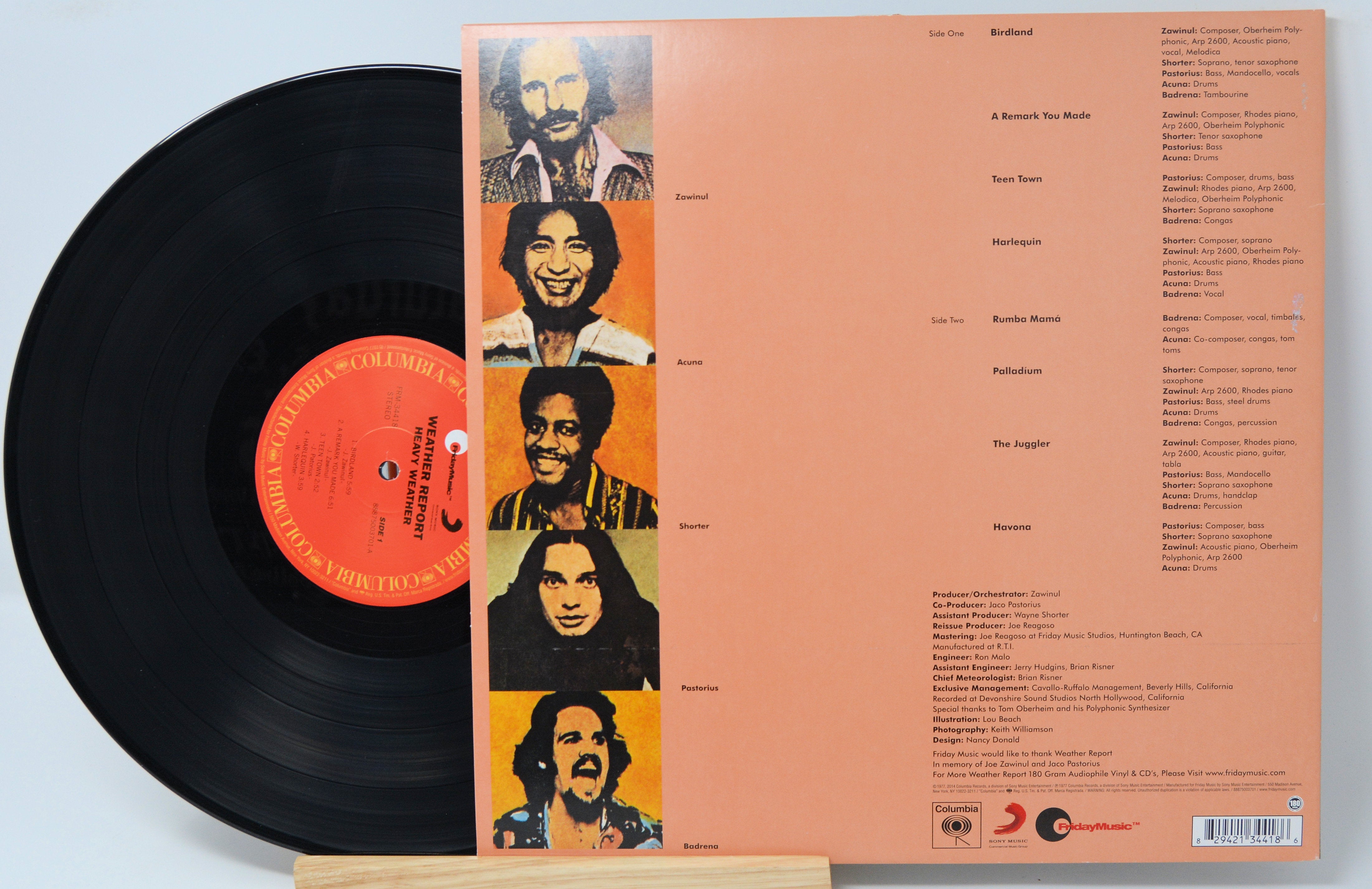 12inchLP／WEATHER REPORT：HEAVY WEATHER Weather Report - Heavy