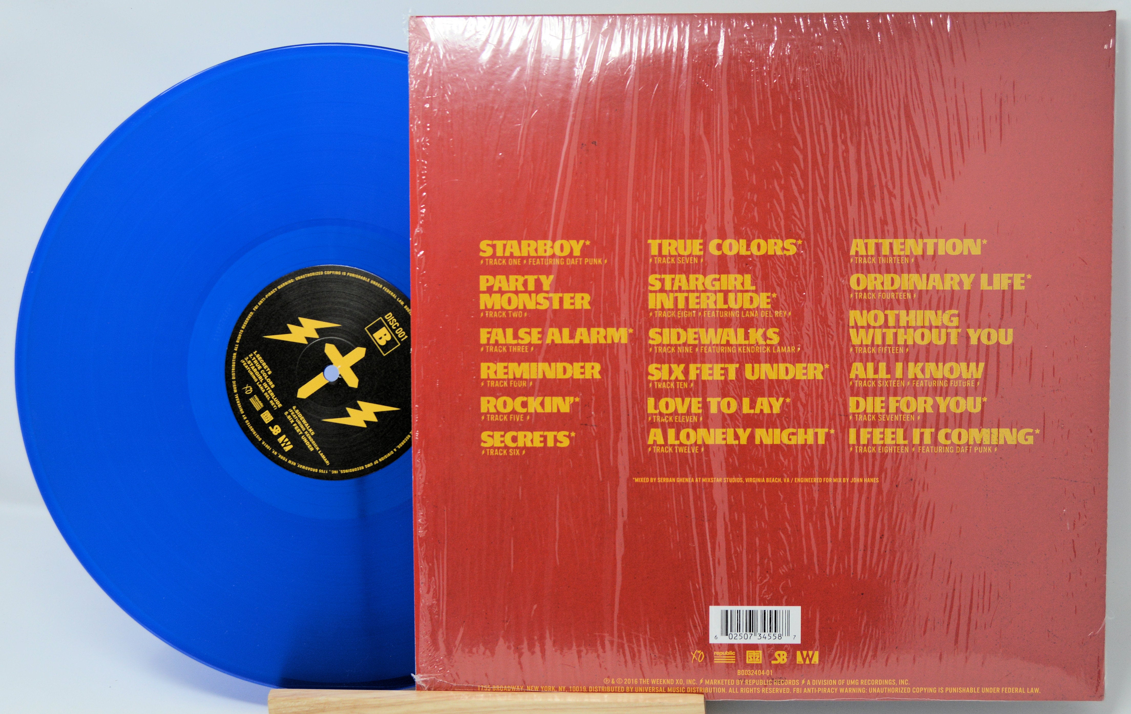 新品未開封 The Weeknd Starboy Star Boy LPレコード The Weeknd ‎- Starboy LP (Translucent Red Vinyl) – Plastic Stone