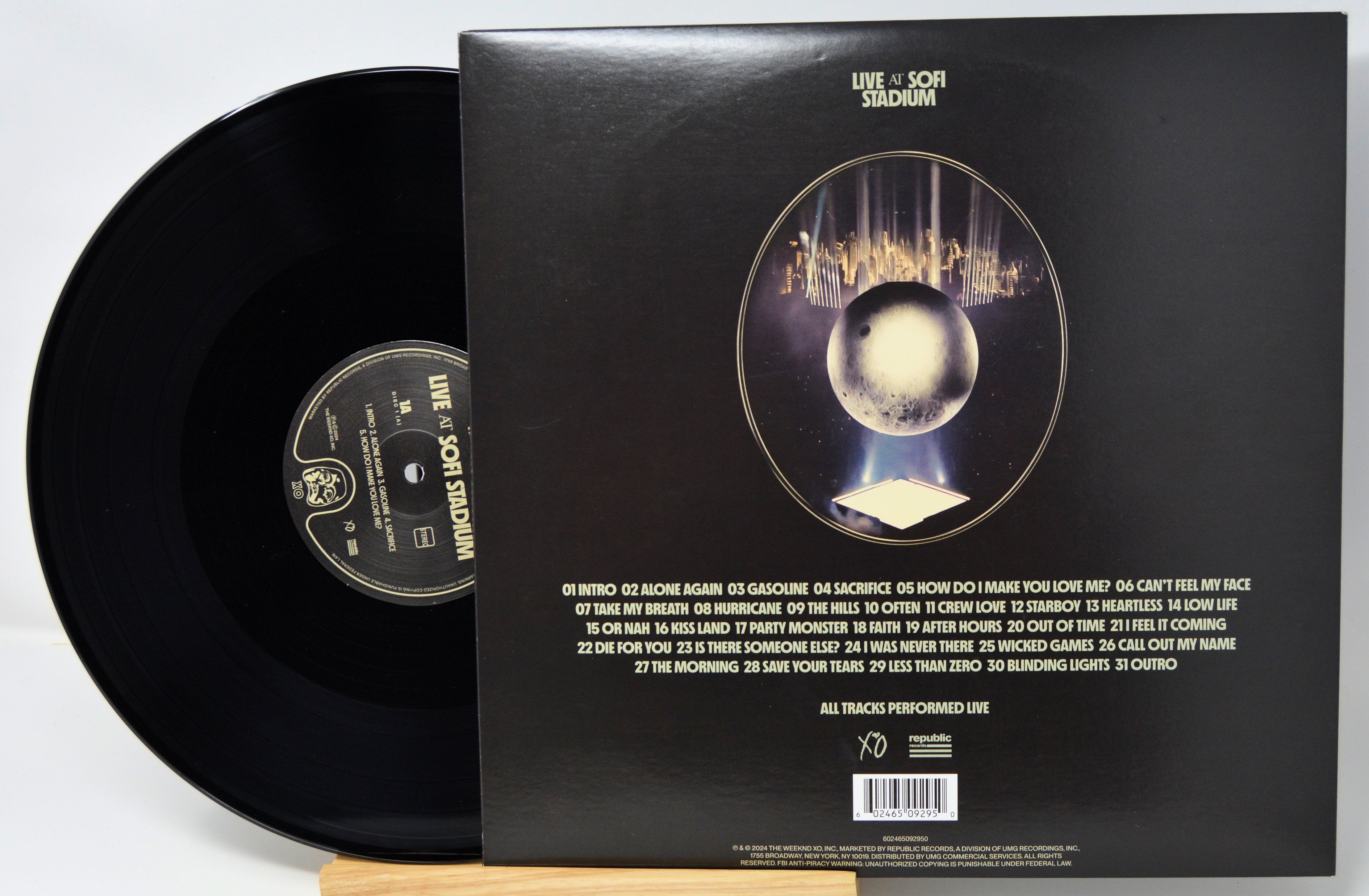 Weeknd, The - Live At SoFi Stadium, Vinyl Record Album LP, Used