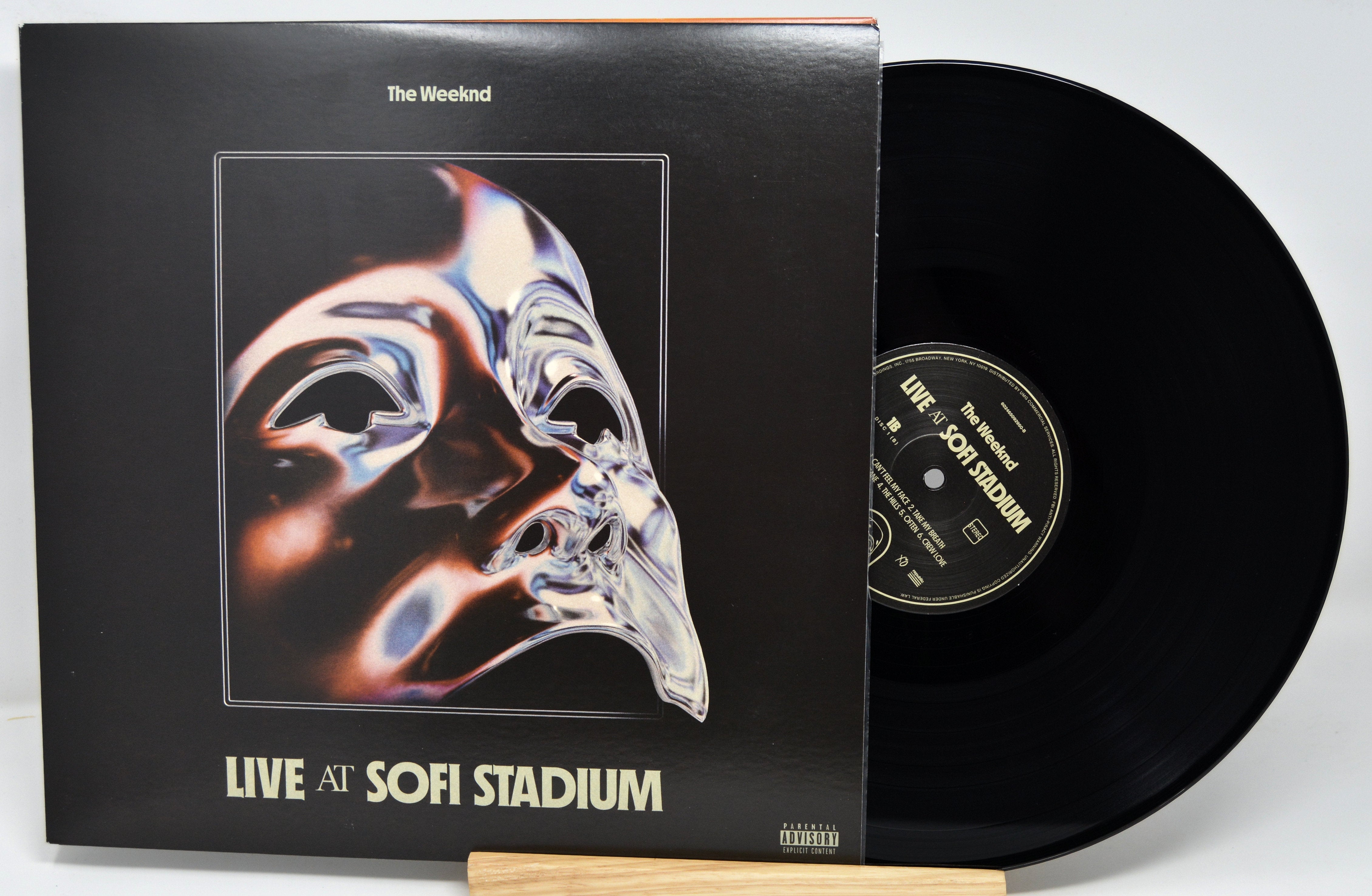 Weeknd, The - Live At SoFi Stadium, Vinyl Record Album LP, Used