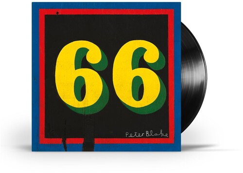 Vinyl record album cover featuring the number 66 in bold, multicolored letters with a black background. The artist's name, Paul Weller, is mentioned at the bottom.