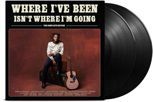 Where I've Been Isn't Where I'm Going complete edition vinyl record set featuring artist seated with guitar