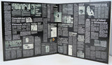 Vinyl record with cover featuring a摧毁ed building and 'U2 The Unforgettable Fire' text