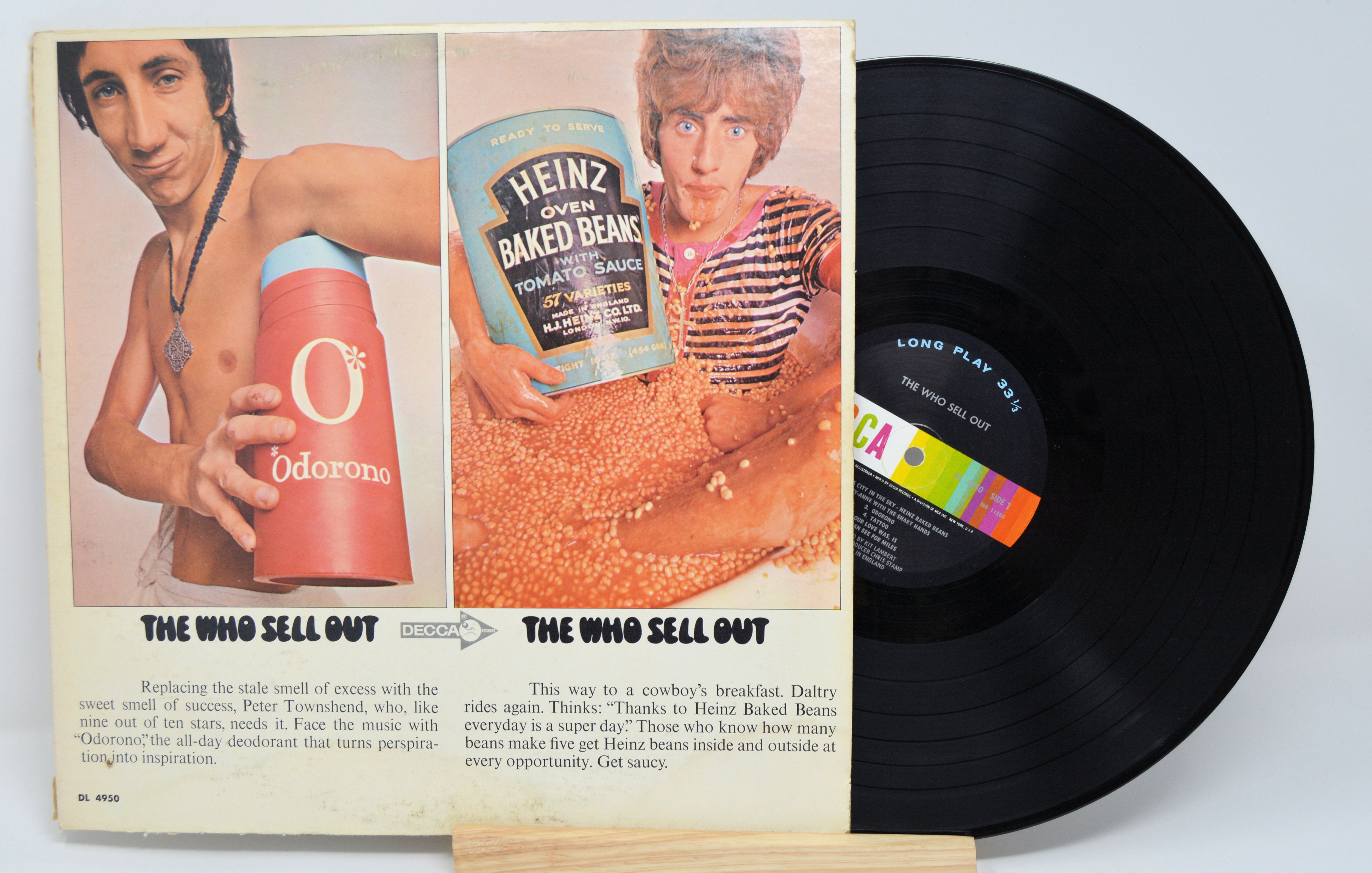 The Who - Sell Out, Vinyl Record Album LP, DL 4950 Decca