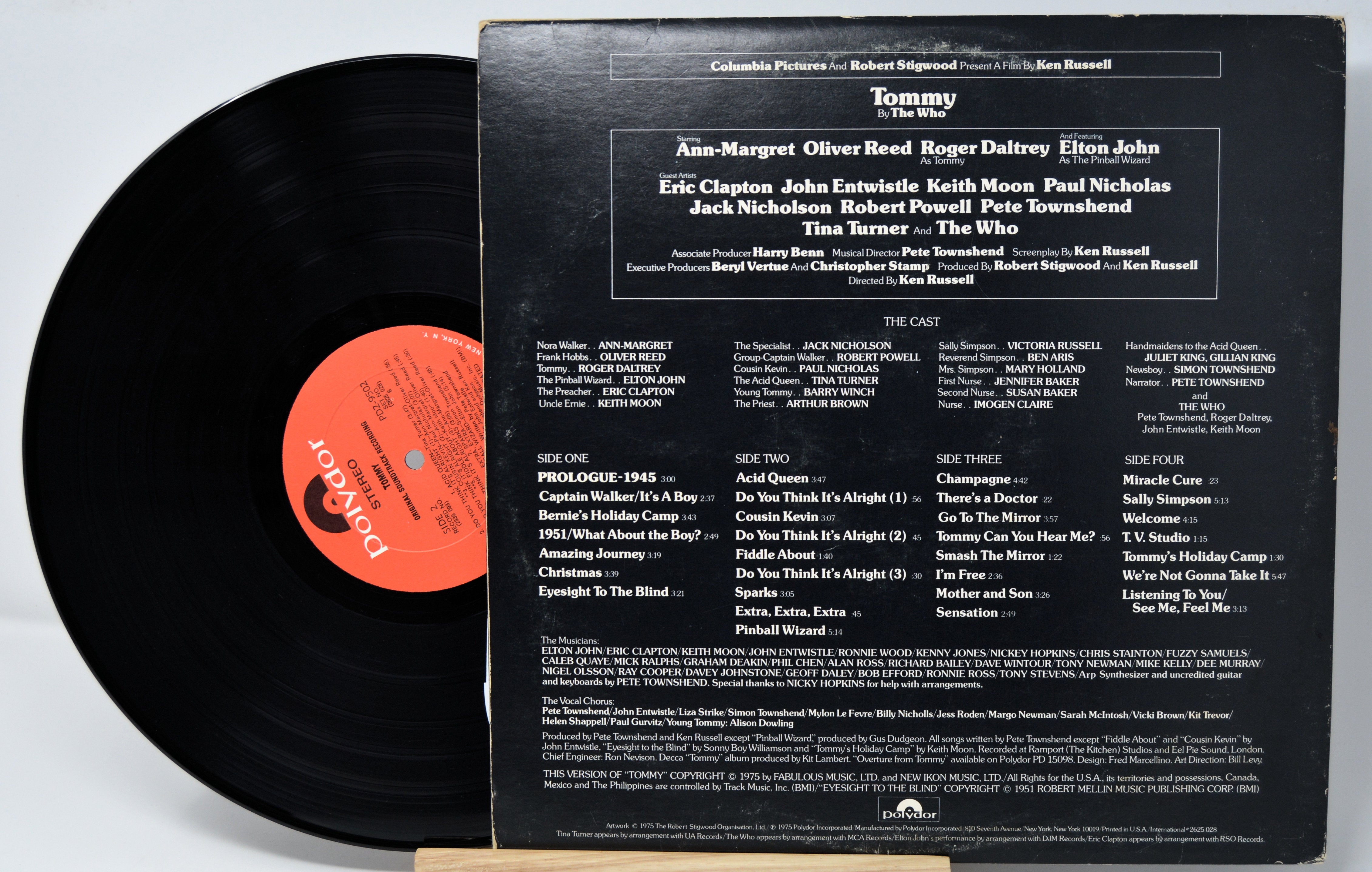 The Who - Tommy The Movie, Soundtrack, Vinyl Record Album