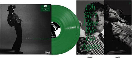 Rex Orange County Who Cares? album cover and green vinyl record with exclusive gatefold art