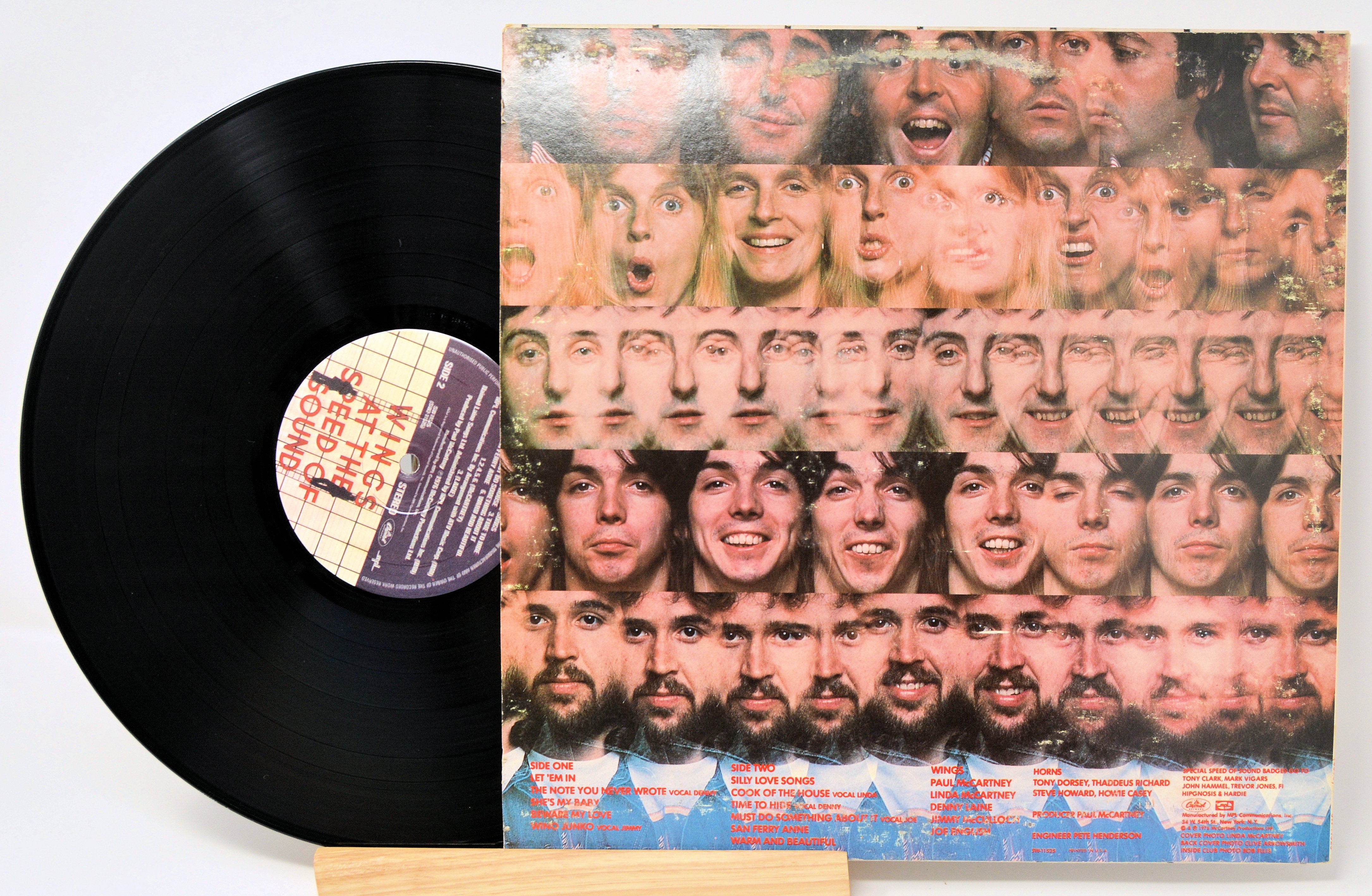 Wings - At The Speed Of Sound, Vinyl Record Album LP, Used – Joe's