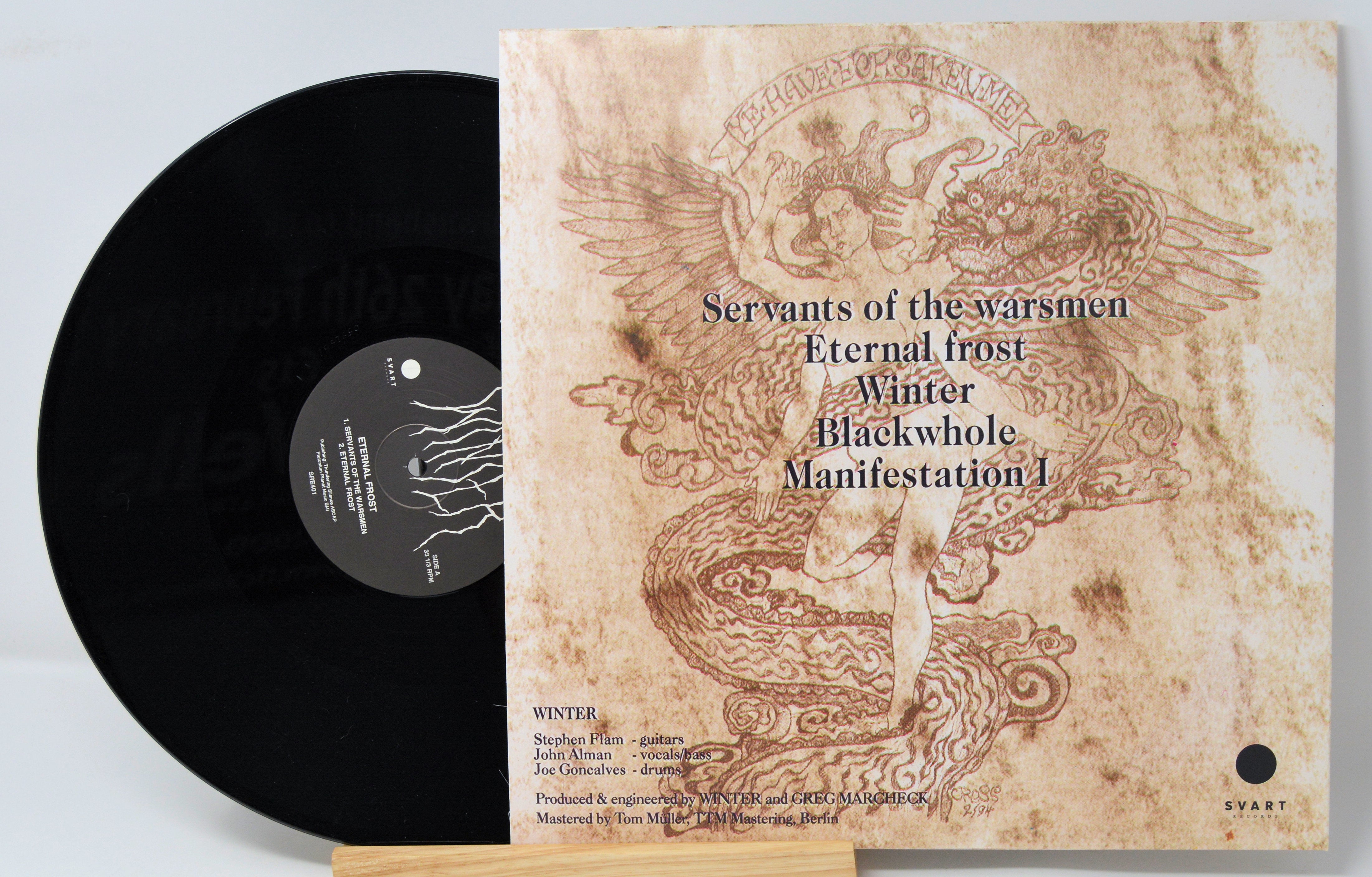 Winter - Into Darkness, Vinyl Record Album LP, Metal, Box Set