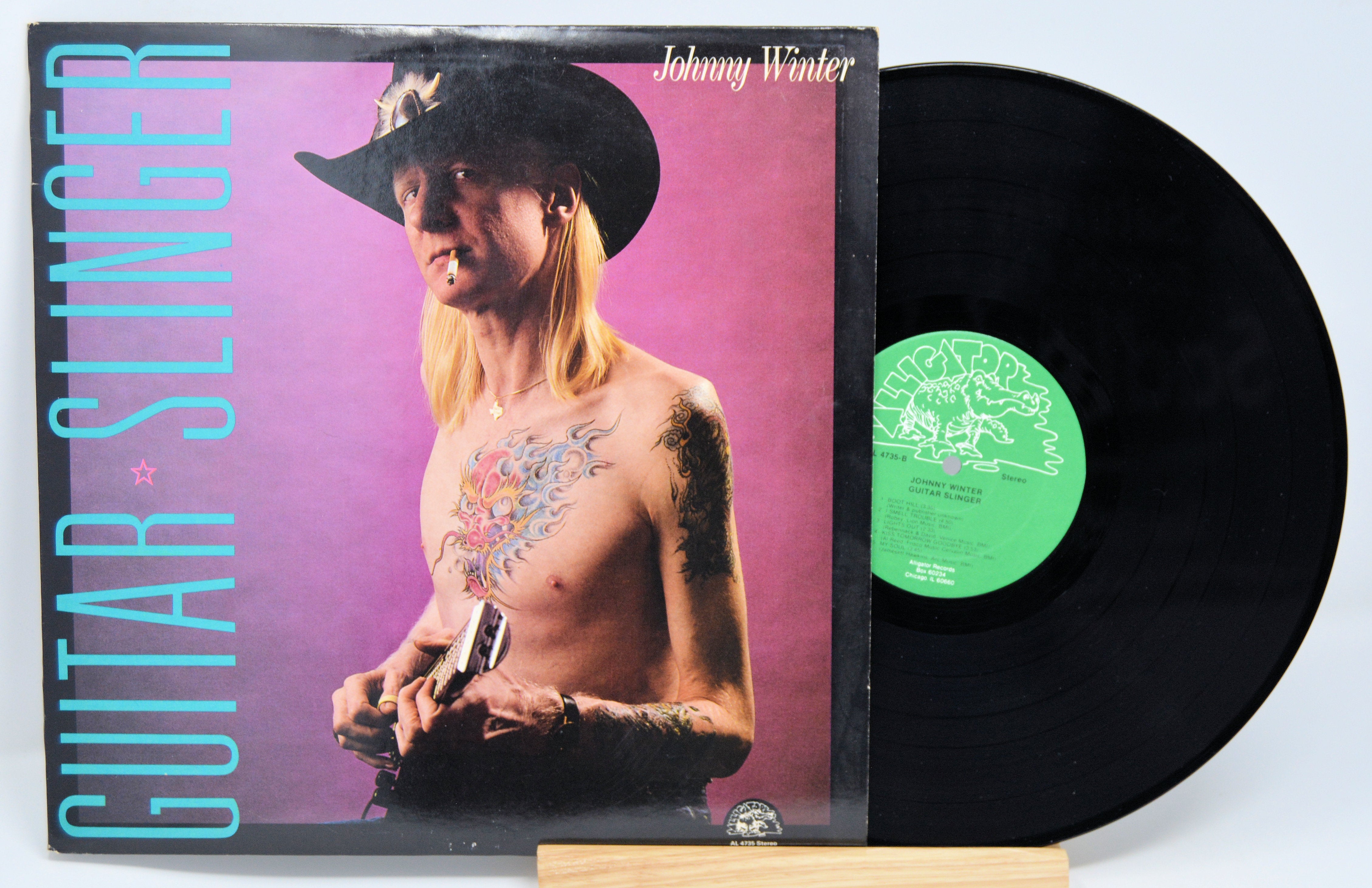 Johnny Winter - Guitar Slinger, Vinyl Record Album LP Johnny Winter - Guitar Slinger, Vinyl Record Album LP