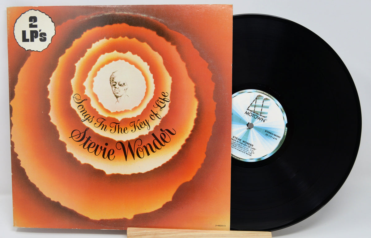 Stevie Wonder- Songs In The Key Of Life, Vinyl Record Album 2LP 