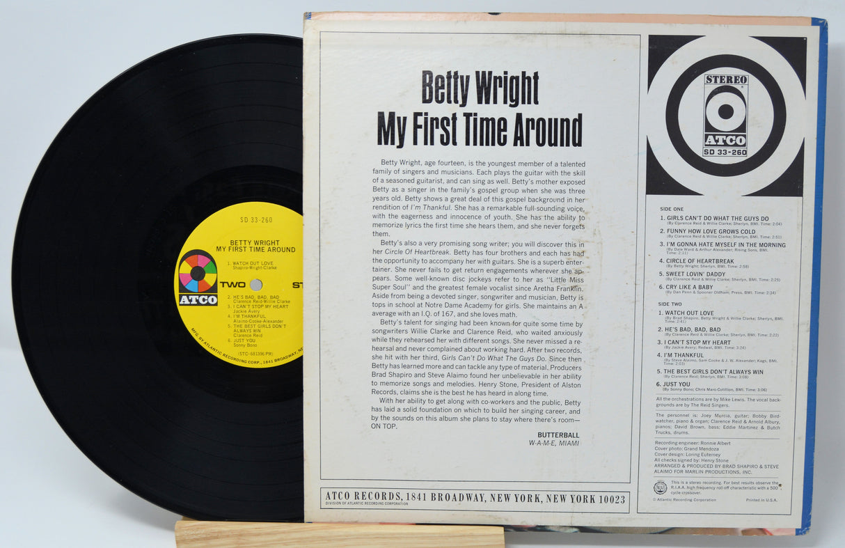 Wright, Betty - My First Time Around