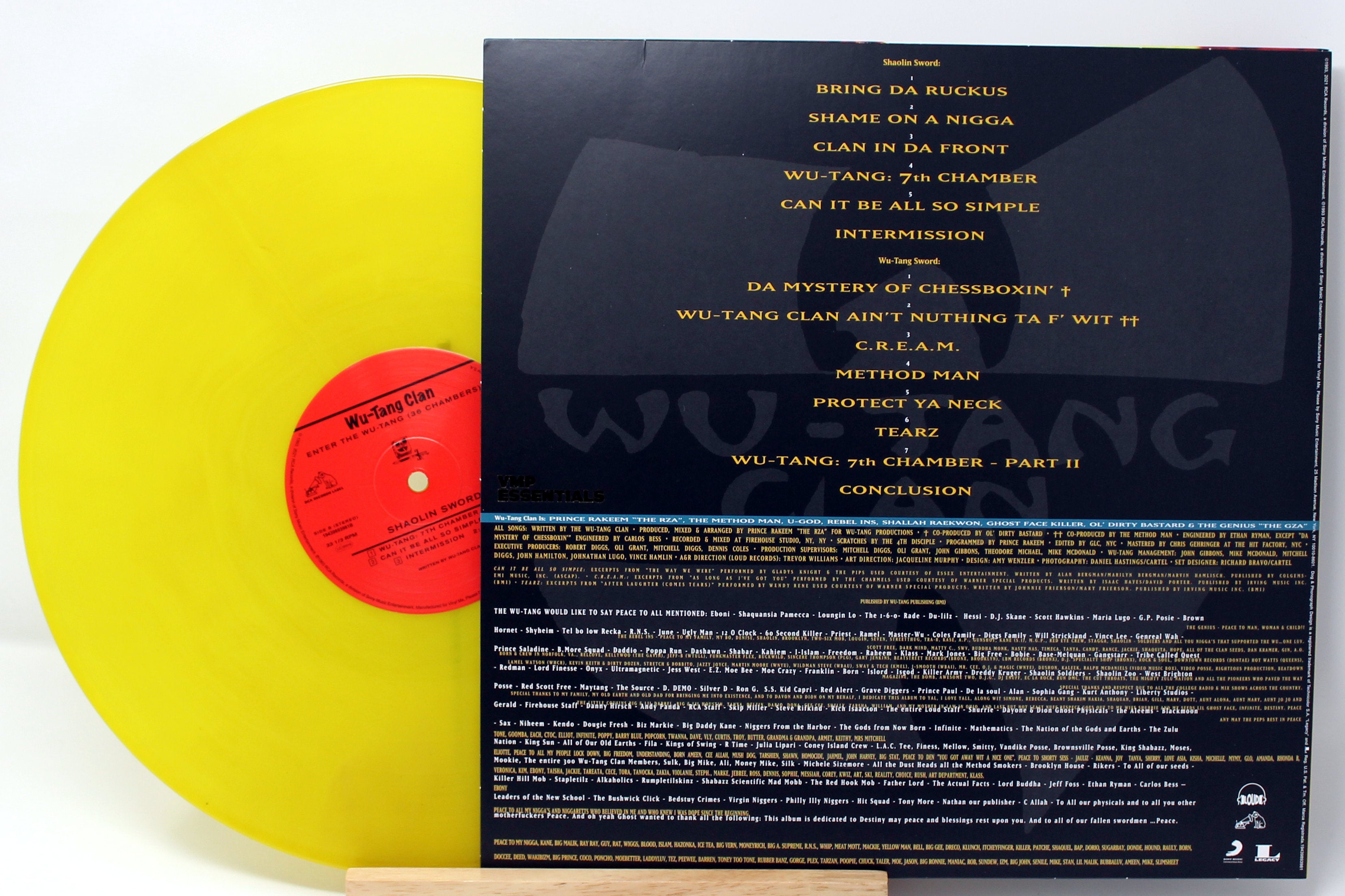 Wu-Tang Clan - Enter 36 Chambers, Vinyl Record Album LP, Hip Hop