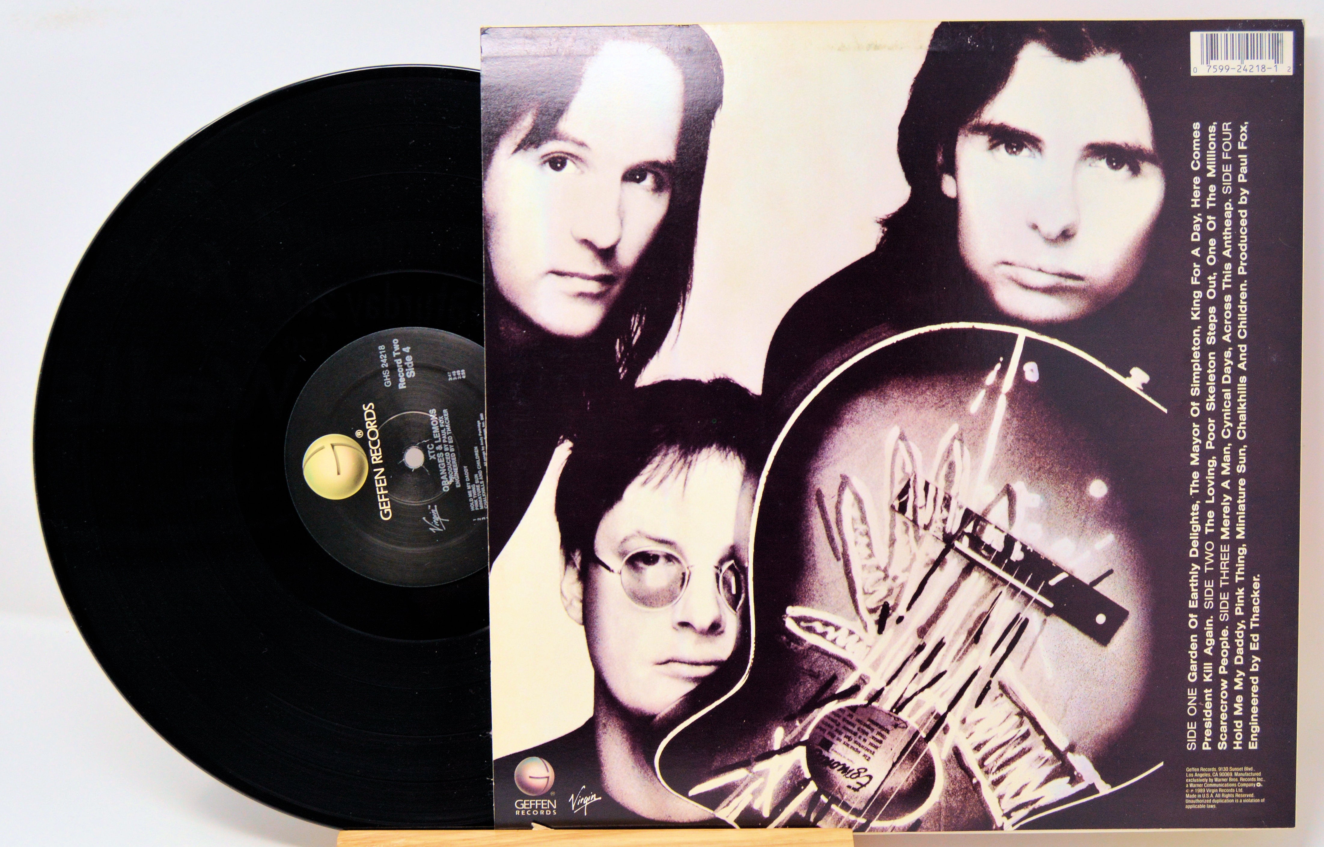 XTC - Oranges & Lemons, Vinyl Record Album 2LP, UPC: 075992421812
