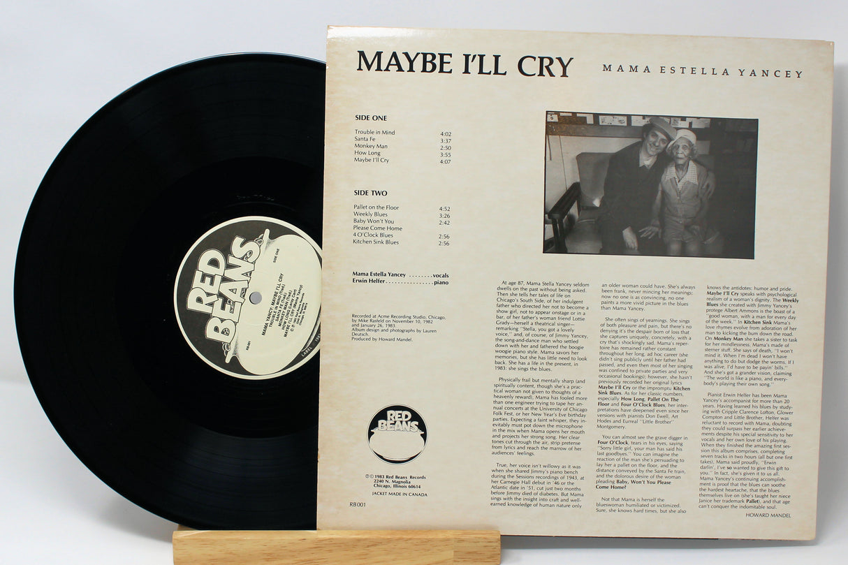 Yancey, Mama Estella - Maybe I'll Cry