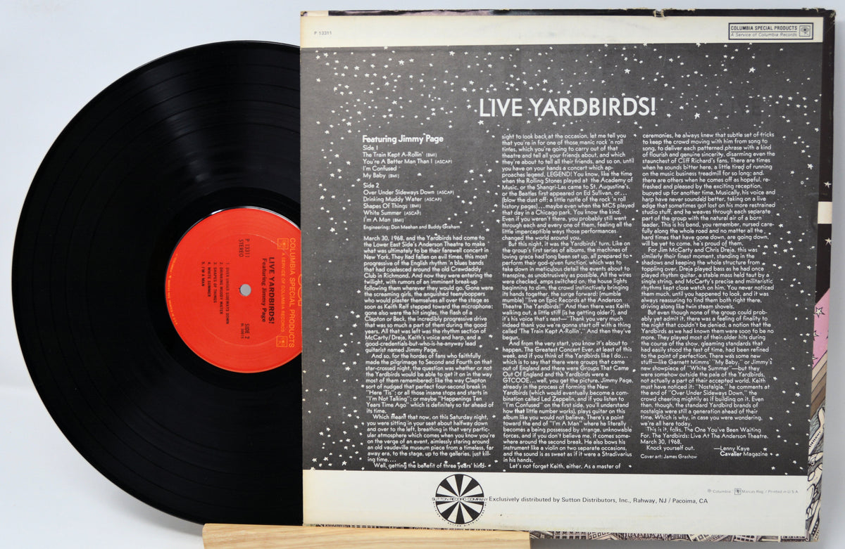 Yardbirds, The - Live Yardbirds!