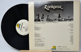 Vinyl record with Zonkaraz album cover showing tracklist and artwork.