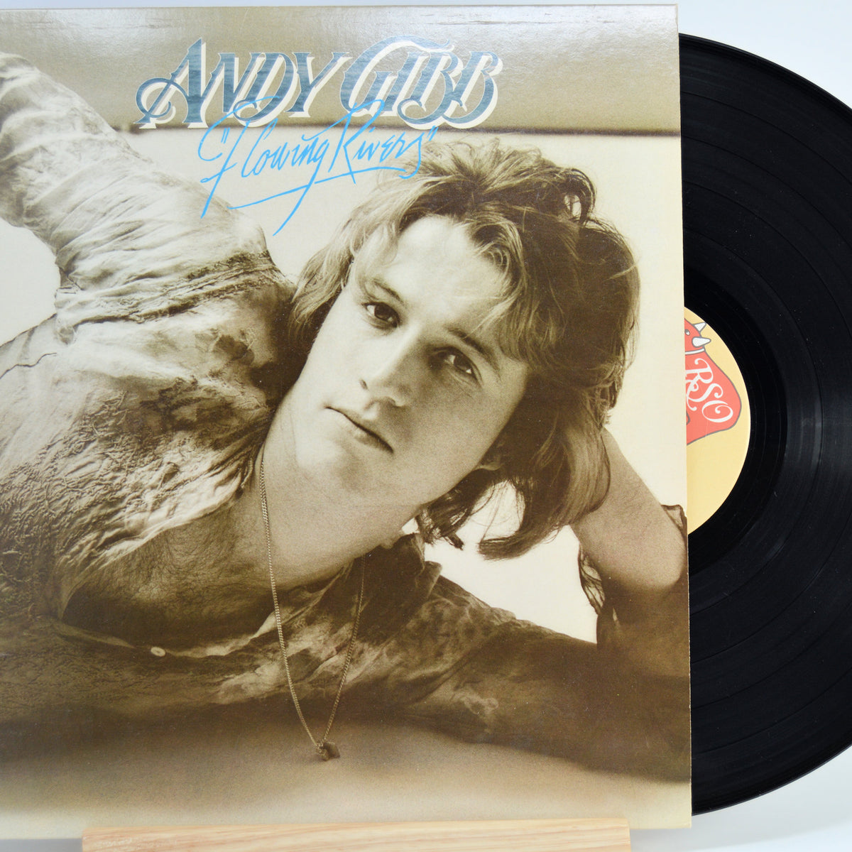 Andy Gibb - Flowing Rivers, Vinyl Record Album LP – Joe's Albums
