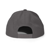 Anthrax - White on Gray Snapback HD Embroidered Hat