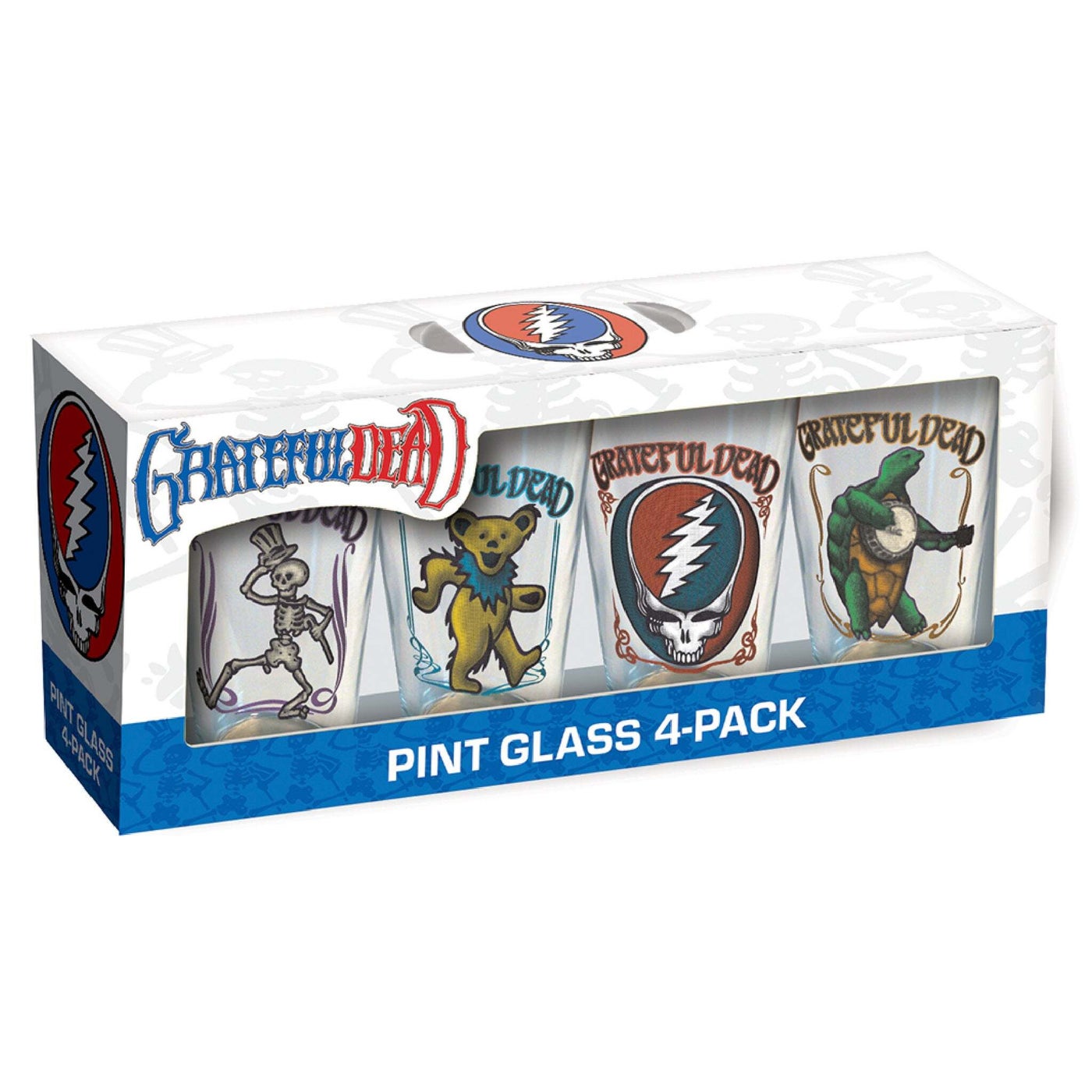 Grateful Dead - Pint Glass 4-Pack – Joe's Albums