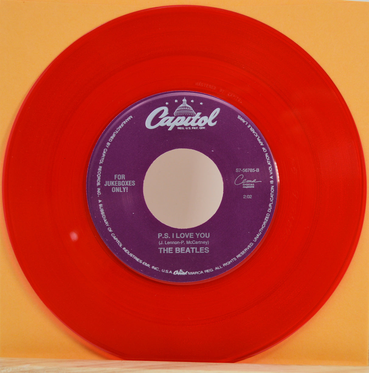 Beatles - Love Me Do / P.S. I Love You