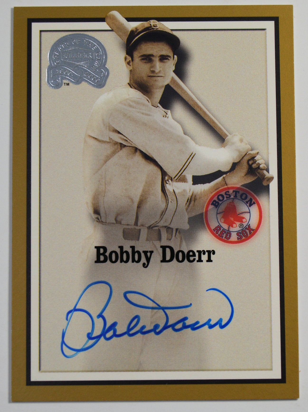 Doerr, Bobby - 2000 Fleer Great Autograph