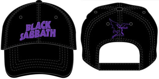 Black Sabbath - Cap Black Logo & Devil