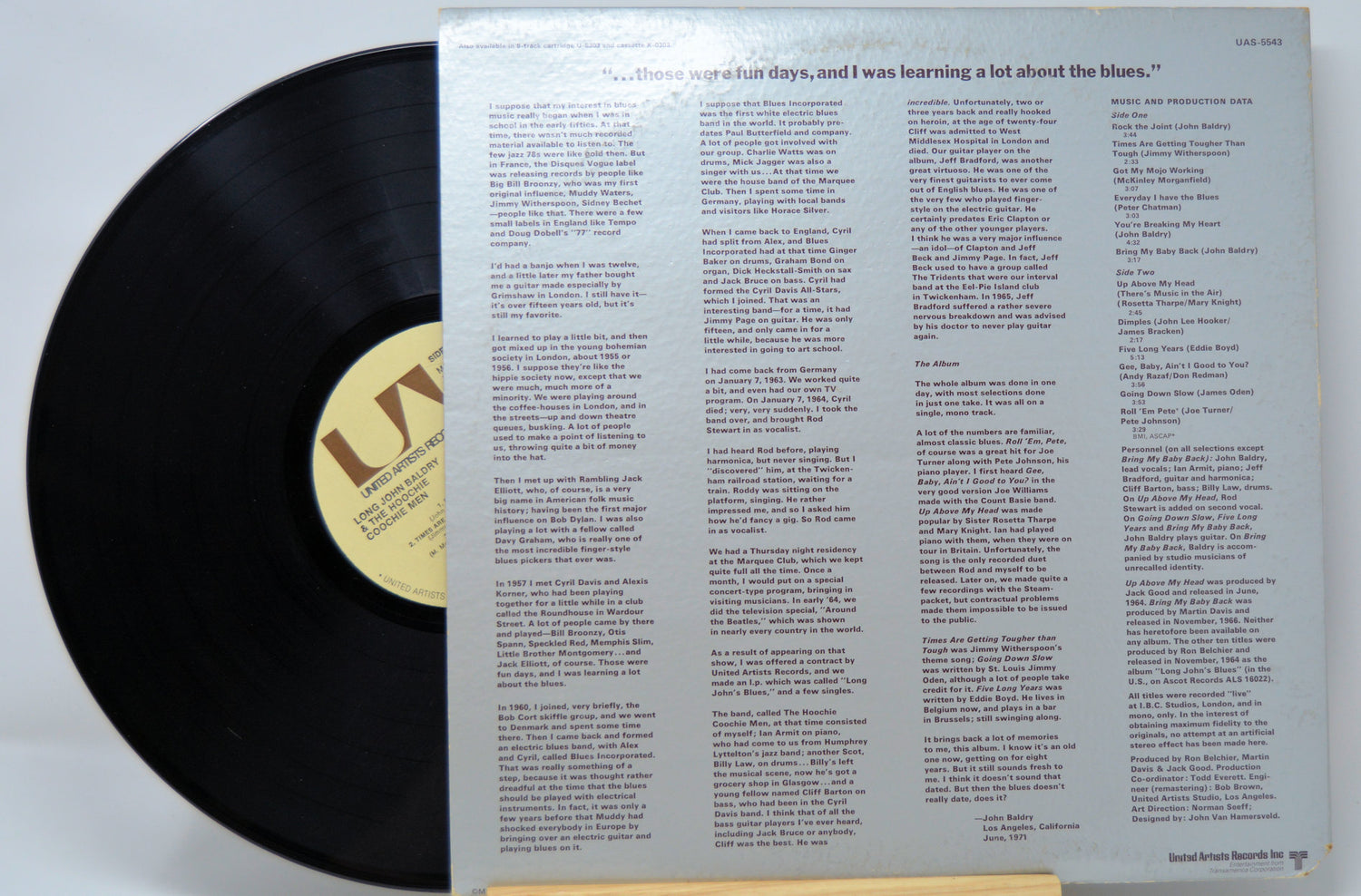 Baldy, John - Long John's Blues